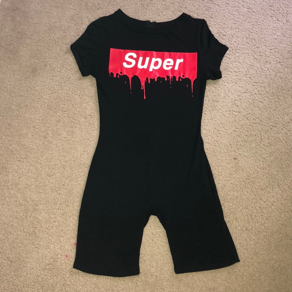 Super Logo Romper